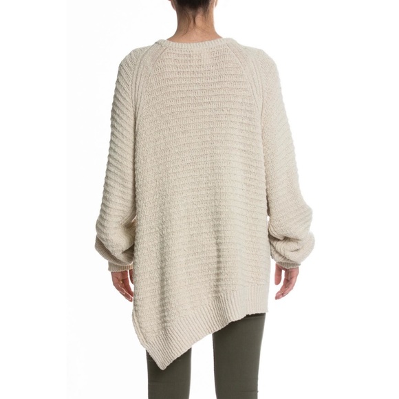 Elan cotton asymmetrical sweater - Picture 2 of 3